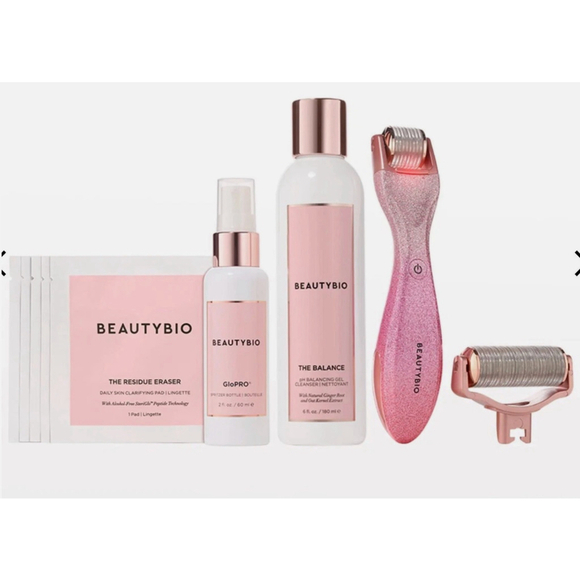 Beauty Bio Other - BeautyBio Skin that Glitters GloPro Face & Body Set Microdermabrasion
